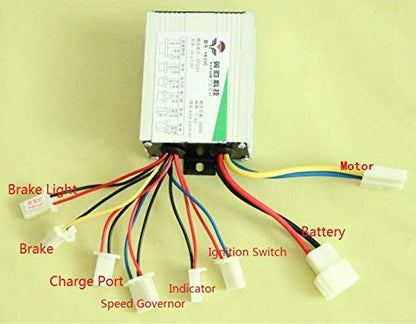 Motor Controller for MY1020 24V 500W