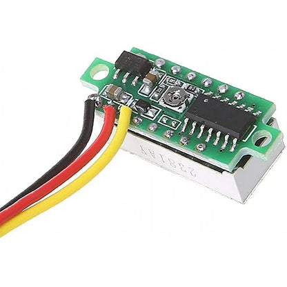 0.28 inch 3-30V DC 3 Wire Yellow LED Display