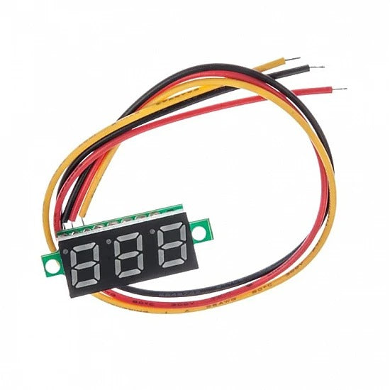 0.28 inch 3-30V DC 3 Wire Yellow LED Display