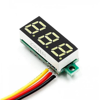 0.28 inch 3-30V DC 3 Wire Yellow LED Display