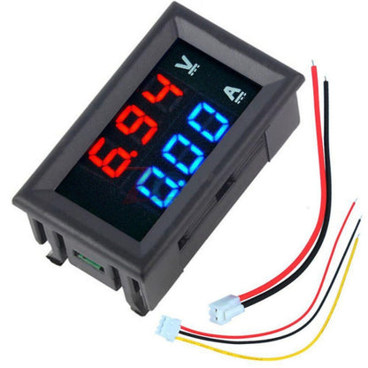 0.28inch Digital Voltmeter Ammeter DC 0-100V 10A Monitor Panel