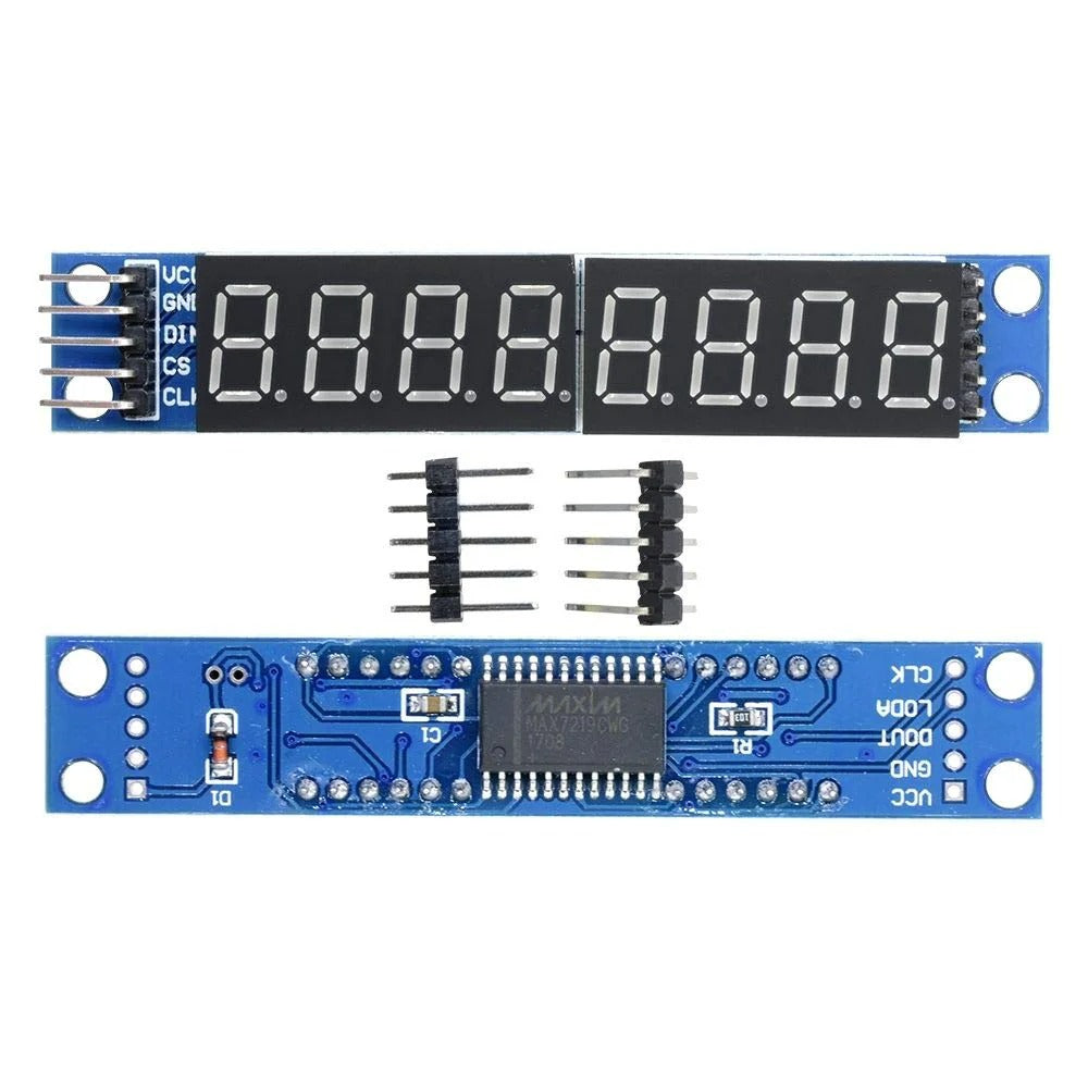 MAX7219 8 Digit Led Tube Display Control Module