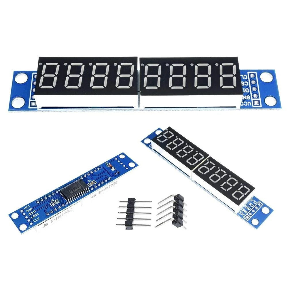 MAX7219 8 Digit Led Tube Display Control Module