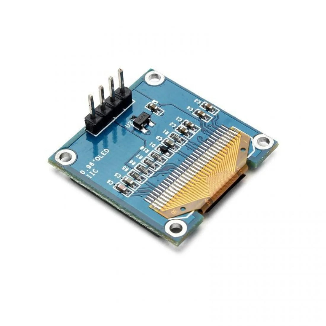 0.96 Inch OLED Display 4 Pin SPI/I2C Module BLUE