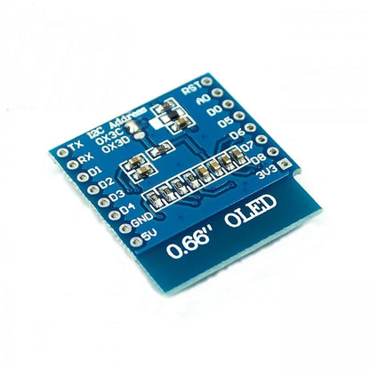 0.66 Inch OLED Module IIC/I2C for D1 MINI