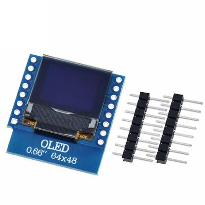 0.66 Inch OLED Module IIC/I2C for D1 MINI