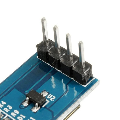 0.91 inch 128 - 32 I2C/IIC Serial 4 Pin OLED Display Module (GND VCC) – Blue