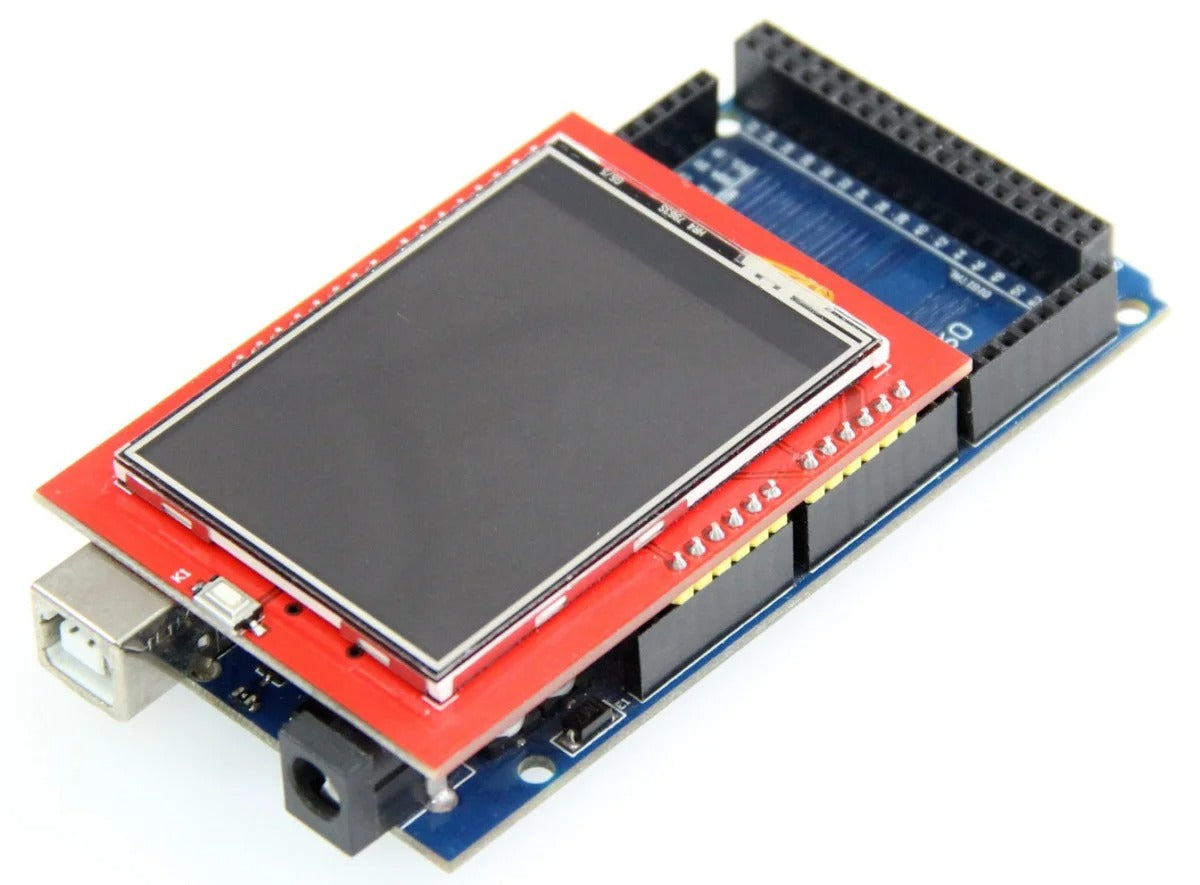 2.4 Inch Touch Screen TFT Display Shield for Arduino UNO Mega