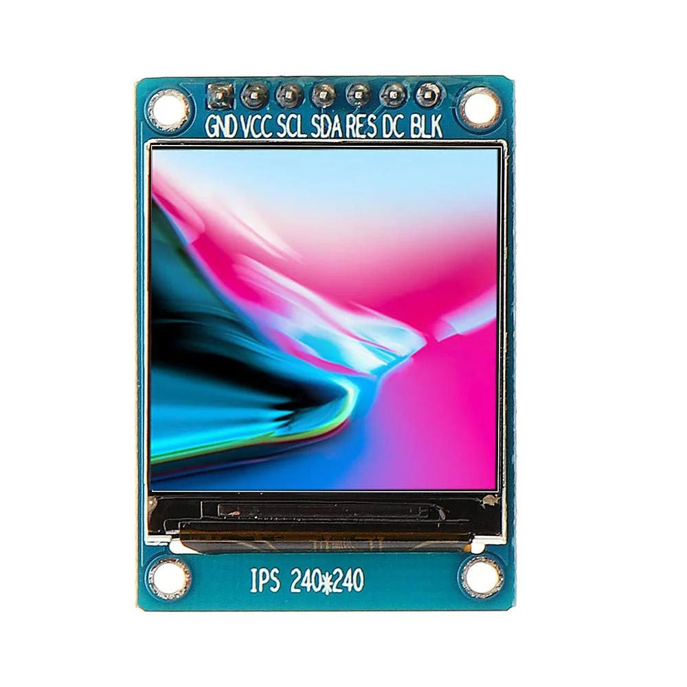 1.3 Inch 240 - 240 RGB TFT IPS LCD Display Module 7pin ST7789 Chip