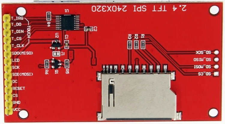 2.4-inch SPI Interface 240 - 320 TFT Display Module with Touch