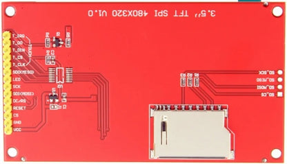 3.5 inch SPI Touch Screen Module TFT Interface 480*320 without Touch