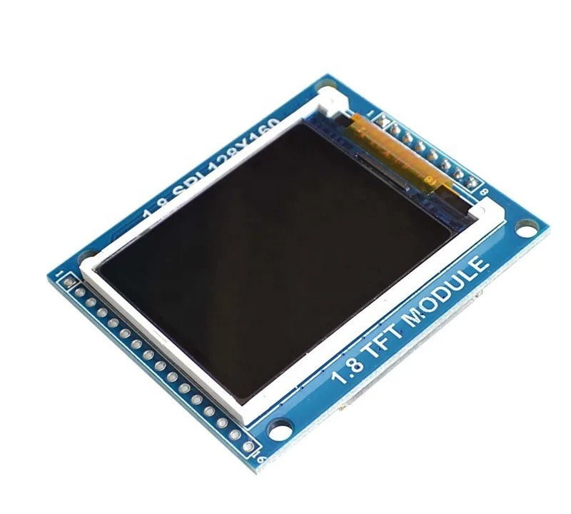 Blue 1.8 Inch ST7735 TFT LCD Module with 4 IO 128 - 160