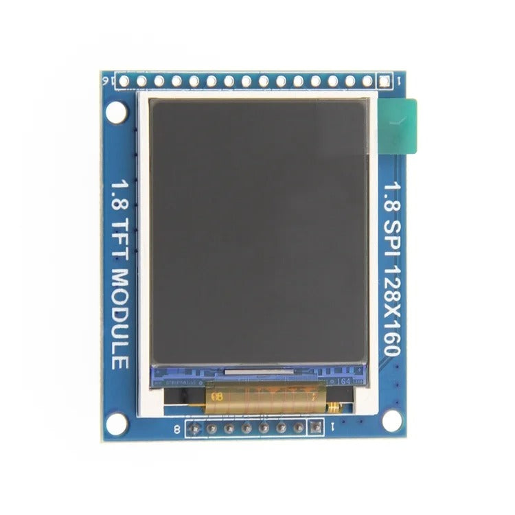 Blue 1.8 Inch ST7735 TFT LCD Module with 4 IO 128 - 160