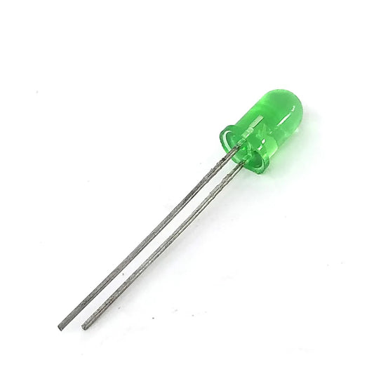 3mm Green LED Diffused (Pack of 10)