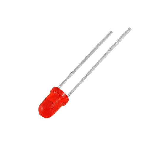 3mm Red LED Diffused (Pack of 10)