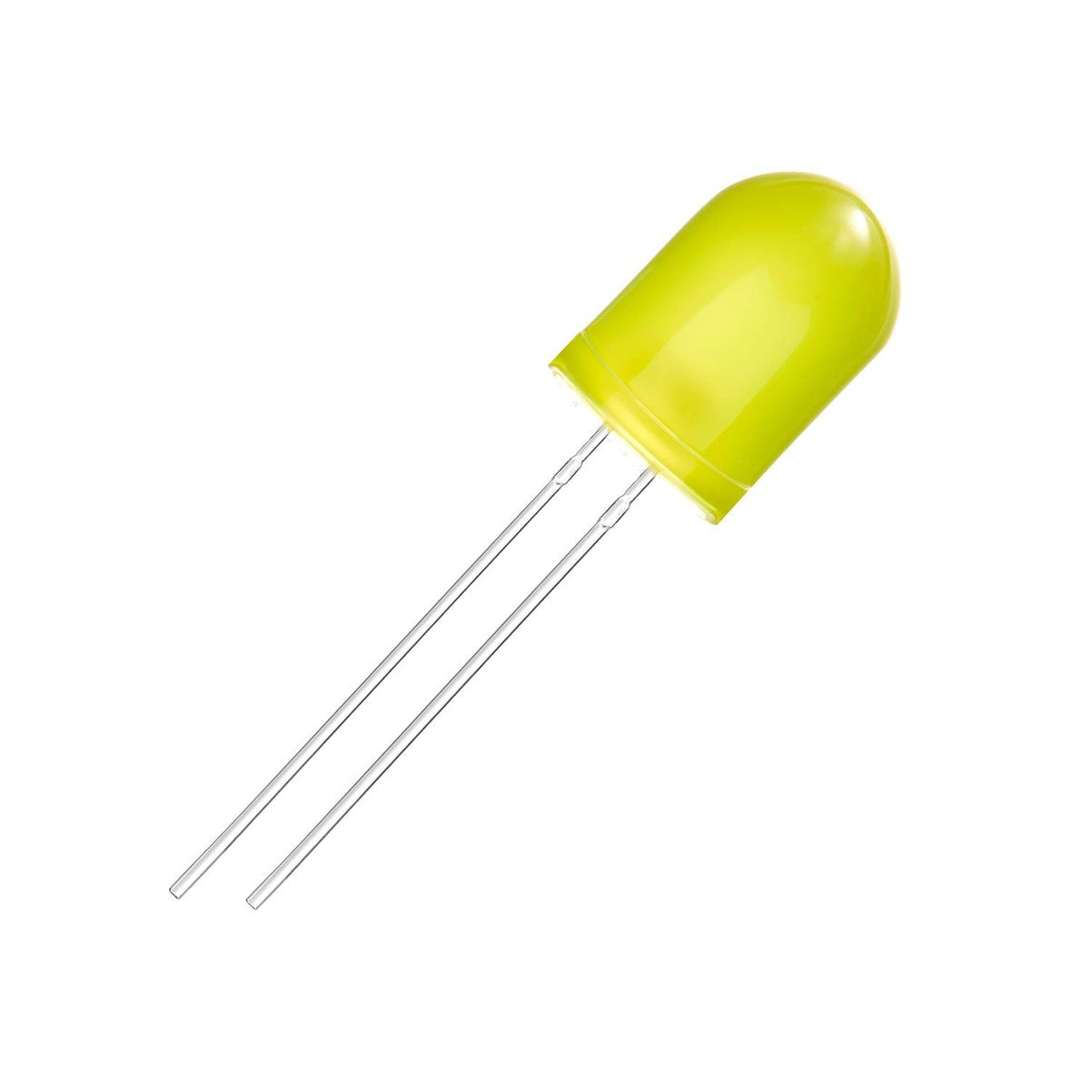 Yellow LED Light DIP 10 mm – 5 Pcs