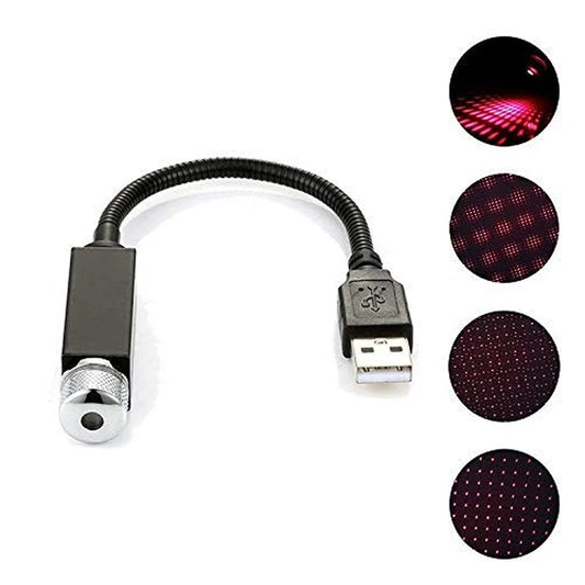 USB Portable Flexible Decoration Star Projector Lights