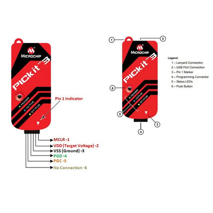PICkit3 Debugger Programmer Emulator Controller Development Board