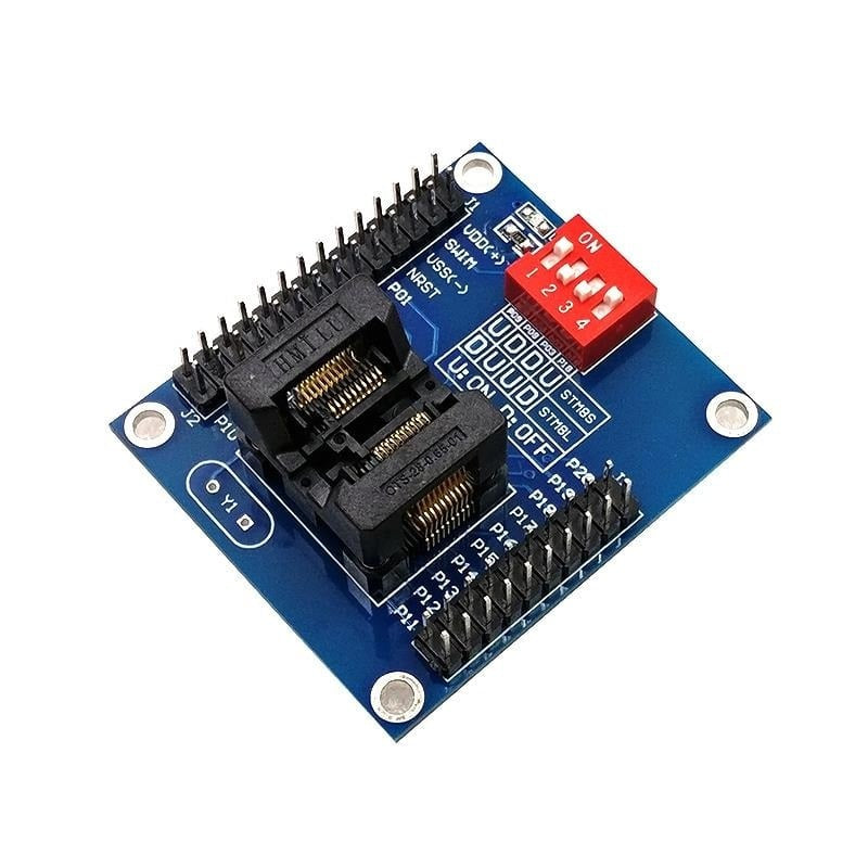 STM8S 8L TSSOP20 Burning Testing Holder Downloader Offline Programmer