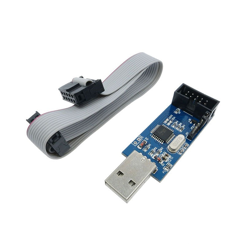 USB ASP AVR Programmer Downloader with Cable for ATMEL Processors