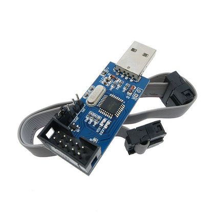 USB ASP AVR Programmer Downloader with Cable for ATMEL Processors