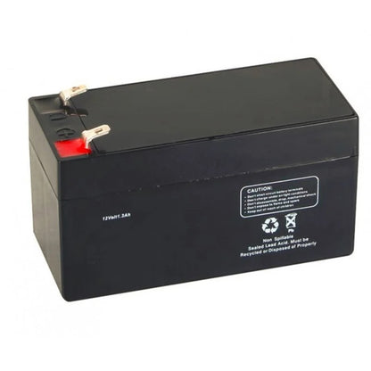 12V 1.3Ah Rechargeable Lead Acid Battery