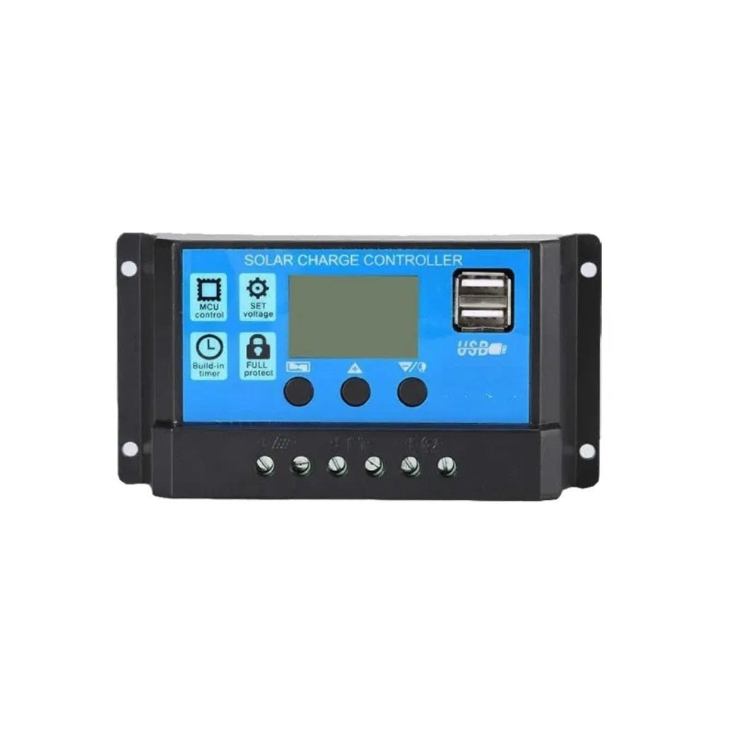 30A Intelligent LCD Solar Charge Controller 12V/24V