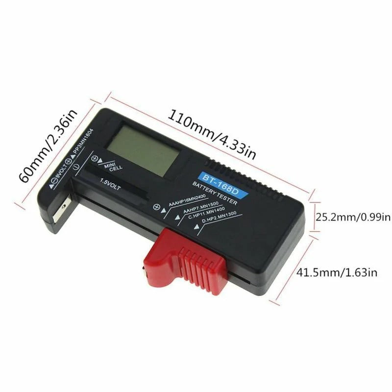 BT-168D Battery Tester Digital Display Battery Capacity Tester