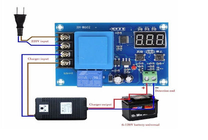 XH-M602 Digital Battery Charging Control Module