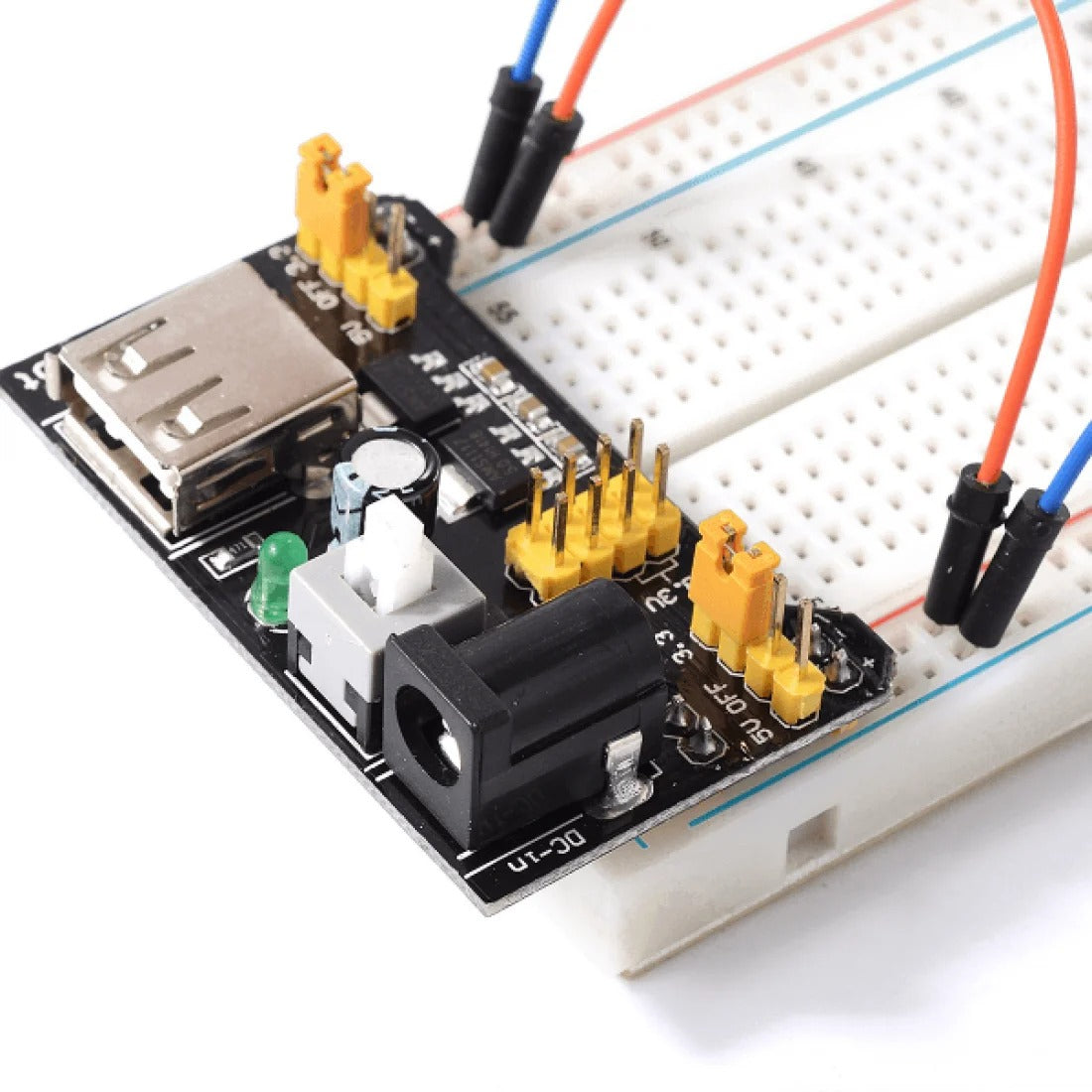 MB102 Breadboard Power Supply Module 3.3V/5V