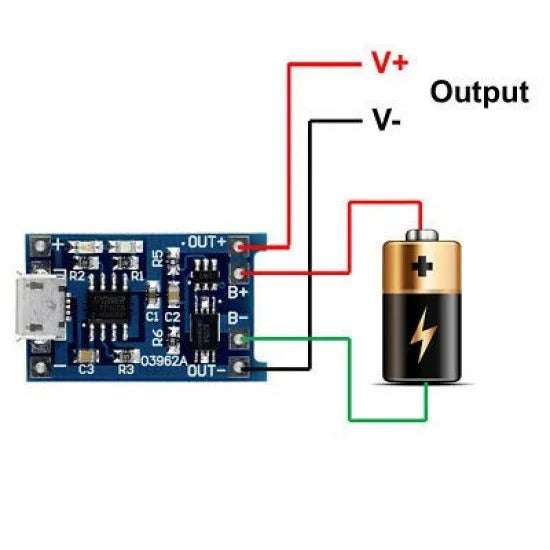 TP4056 1A Li-ion lithium Battery Charging Module