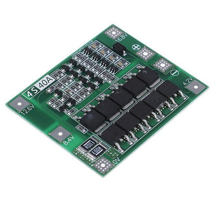 3 Series 40A 18650 Lithium Battery Protection Board 11.1V 12.6V with Balance for Drill Motor Lipo Cell Module