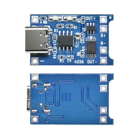 TP4056 1A Li-ion lithium Battery Charging Module With Current Protection – Type C