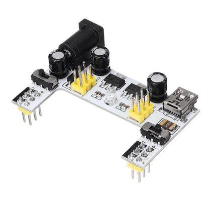 XD-42 5V/3.3V Dual Channel Solderless Breadboard Power Supply Module