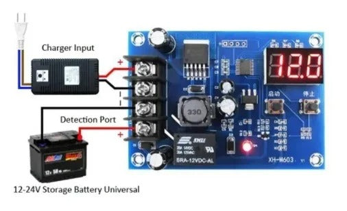 XH-M603 HW-632 Charging Control Module With LED Display