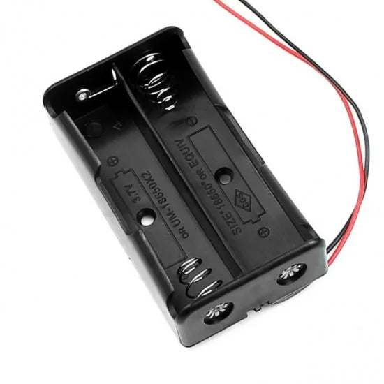 Case Holder For Battery 2 x 18650 Cell Box, without cover