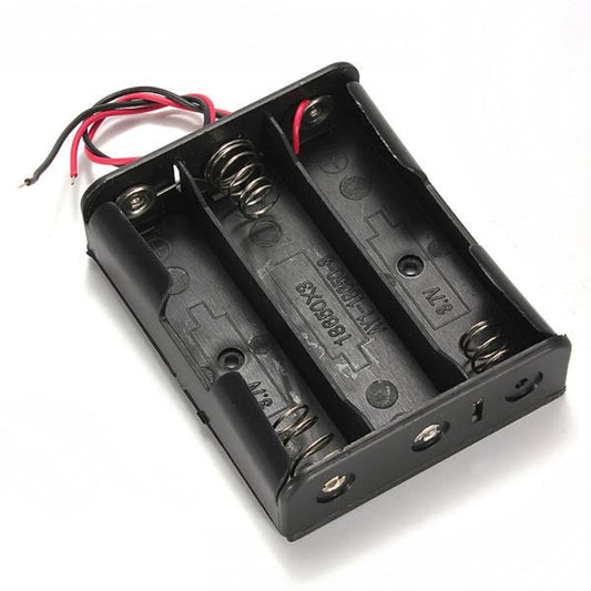 Case Holder For Battery 3 x 18650 Cell Box, Without Cover