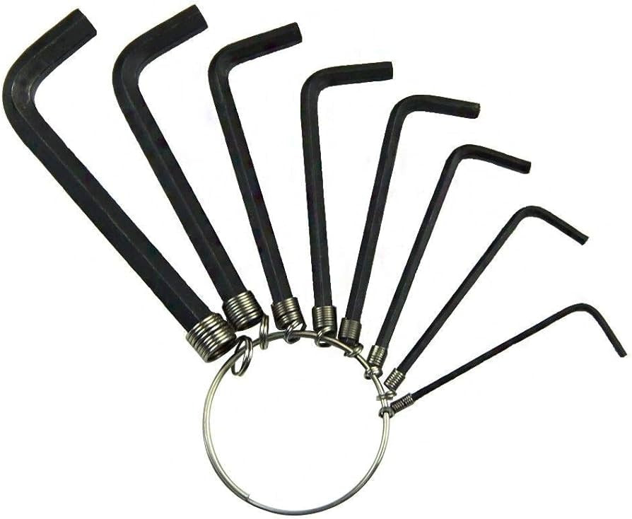 10 in 1 Metric Combination Hexagonal Key Allen Wrench (1.5mm 2mm 2.5mm 3mm 3.5mm 4mm 5mm 6mm 8mm 10mm)