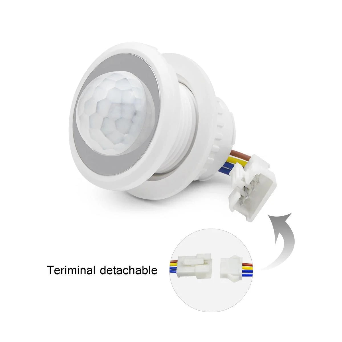 AC 220V PIR Detector Infrared Motion Sensor Switch With Adjustable Light Sensitivity and Time Delay