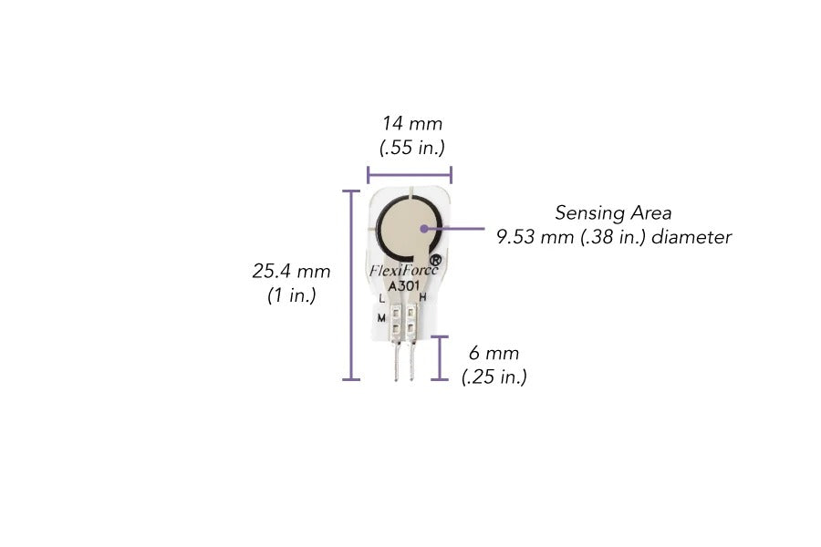 FlexiForce A301-25 Small Force Sensor