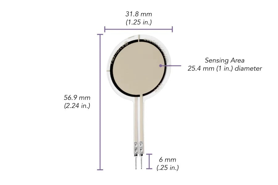 FlexiForce A401 Large Force Sensor