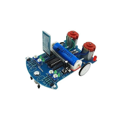 D2-6 Bluetooth Remote Control Intelligent Car DIY Kit with 51 MCU