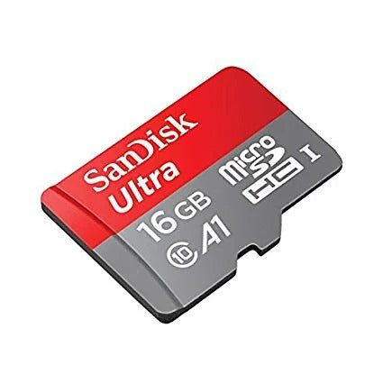 16GB Class 10 Micro SD/SDHC Memory Card (Up to 98MB/s Speed)