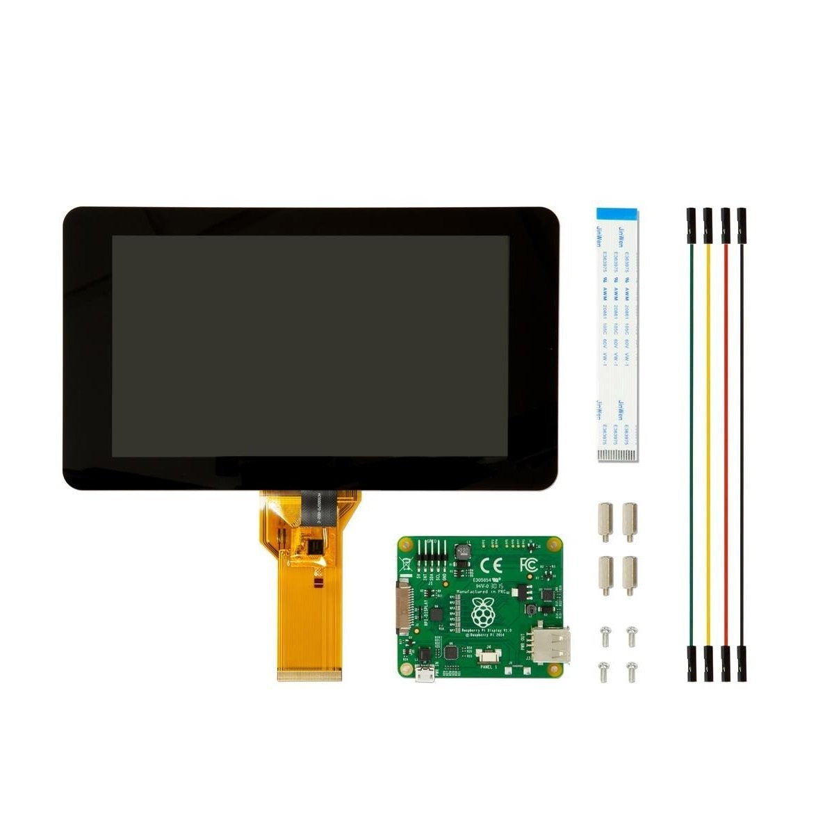 7-inch Official Raspberry Pi Display with Capacitive Touchscreen