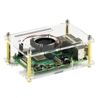 Acrylic Case for Raspberry Pi 4 Model B