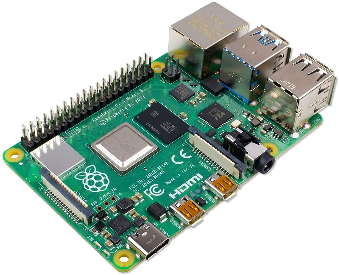 Raspberry Pi 4 Model B with 2GB RAM