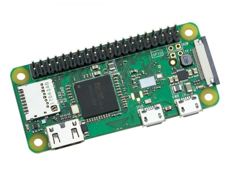 Raspberry Pi Zero Wireless WH with Pre-Soldered Header