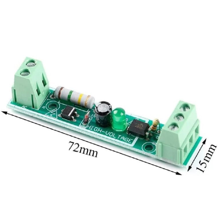 1-Channel 220V AC Optocoupler Isolation Module for PLC