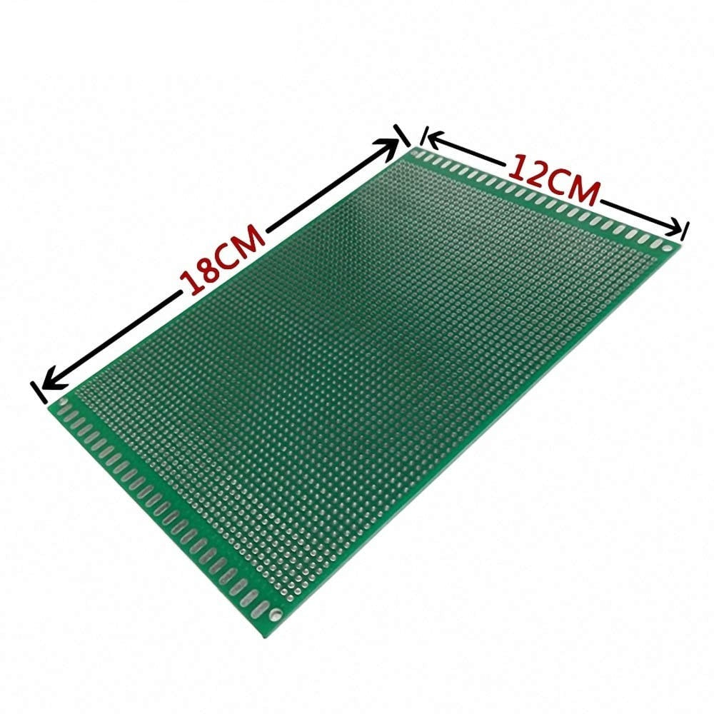 12 x 18 cm Double-Sided Universal PCB Prototype Board