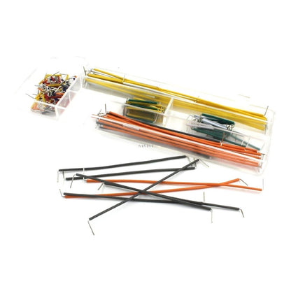 140 pcs U Shape Solderless Breadboard Jumper Cable Wire Kit